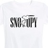 Women's - Peanuts - Skater Snoopy Short Sleeve Graphic T-Shirt - 2 of 4