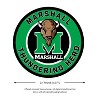 Evergreen Ultra-Thin Edgelight LED Wall Decor, Round, Marshall University- 23 x 23 Inches Made In USA - image 2 of 4