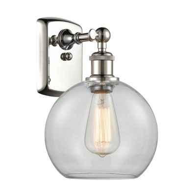 Athens - 1 Light Wall Sconce In Industrial Style-13 Inches Tall and 8 Inches Wide