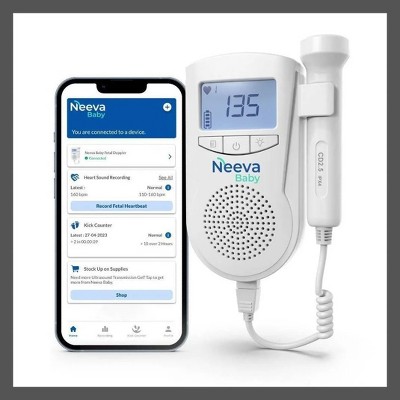 Open Box - Neeva Baby Fetal Doppler Baby Heartbeat Monitor Baby ...