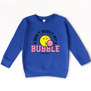 The Juniper Shop SmileyWorld Don't Burst My Bubble Toddler Sweatshirt - 1 of 4