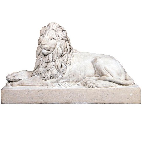 Design Toscano Castle Courtyard Lion Sentinel Statue: Head Left : Target