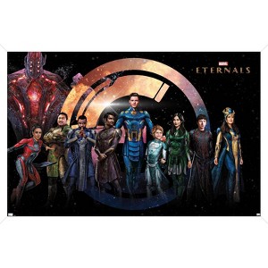 Trends International Marvel Cinematic Universe Eternals - Group Framed Wall Poster Prints - 1 of 4