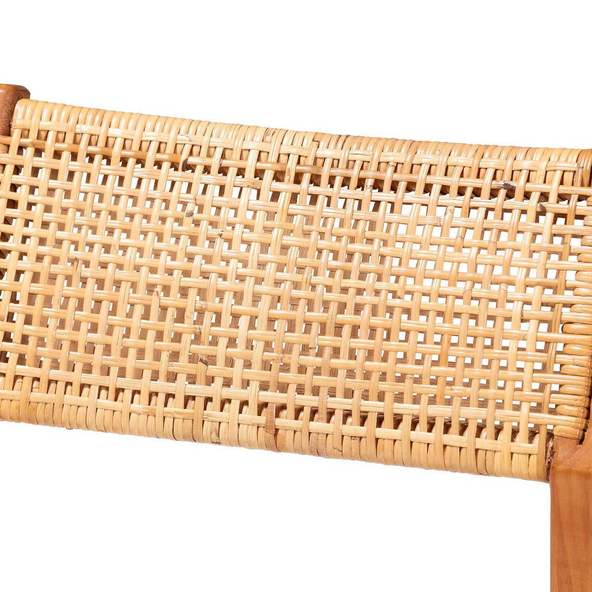 bali & pari Chatura Natural Rattan and Mahogany Wood 2  Piece Counter Stool Set Light Honey/Honey - thumbnail 7