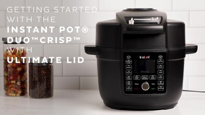  Instant Pot Duo Crisp 11-in-1 Air Fryer and Electric Pressure  Cooker Combo with Multicooker Lids that Air Fries, Steams, Slow Cooks,  Sautés, Dehydrates, & More, Free App With Over 800 Recipes