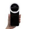 Insten 3" Mini LED Selfie Ring Light with Clip for Laptop Tablet Video, Dimmable, 36 Beads, Battery Powered - 4 of 4