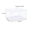 Unique Bargains Acrylic Dustproof Protection Showcase for Collectibles Display - 2 of 3