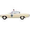 1972 AMC Matador Police Car "Phoenix Police Department" White and Beige 1/43 Diecast Model by Iconic Replicas - 2 of 4