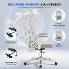 Ergonomic Office Desk Chair - High-Back Mesh Chair with Adjustable Lumbar, 3D Armrests, Headrest | Rolling Swivel for Home, Office, Gaming - 3 of 4