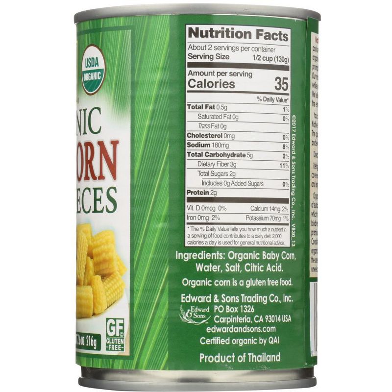 Native Forest Organic Baby Corn Pieces - Case of 6/14 oz, 5 of 8