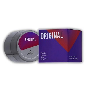 JOHNNY B. Original Oil-Based Professional Pomade for Men, Gluten-Free (3 oz) - High Shine & Light Hold for Short Haircuts - 1 of 2