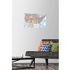 Trends International USA Map 2023 Unframed Wall Poster Prints - 2 of 4