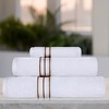 Premium Cotton Solid Plush Heavyweight Hotel Luxury Towel Set by Blue Nile Mills - 2 of 4