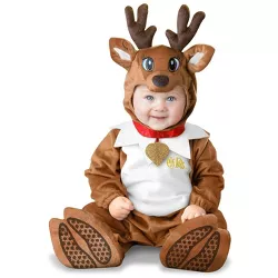 Elf of the Shelf Baby Reindeer Infant Costume, X-Small (0-6)