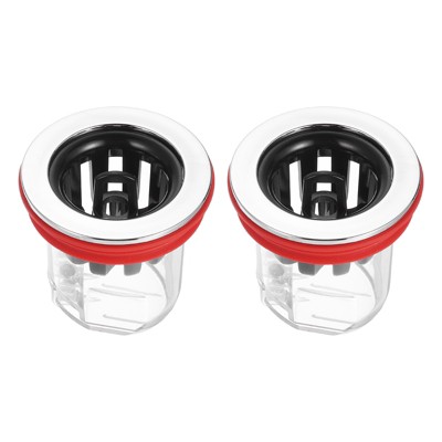 Unique Bargains ABS Silicone Anti-Odor Backflow Preventer Floor Drain Core