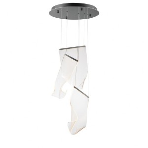 ET2 Lighting Rinkle 3 - Light Pendant in  Brushed Gunmetal - 1 of 3