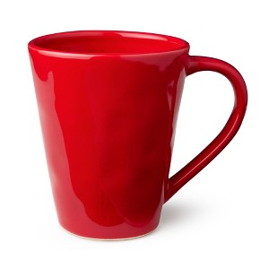 Certified International (Set of 4) 18oz Berry Red Christmas  Mugs - 1 of 4