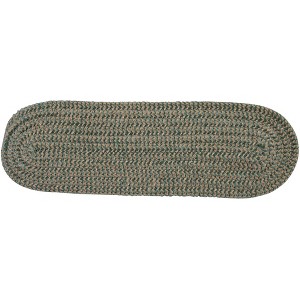 Colonial Mills Softex Check - Myrtle Green Check Stair Tread Set (13) - 1 of 2