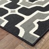 Oriental Weavers Marina 1491Z Black/ Grey Indoor/Outdoor Area Rug - 2'5" x 4'5" - 2 of 3