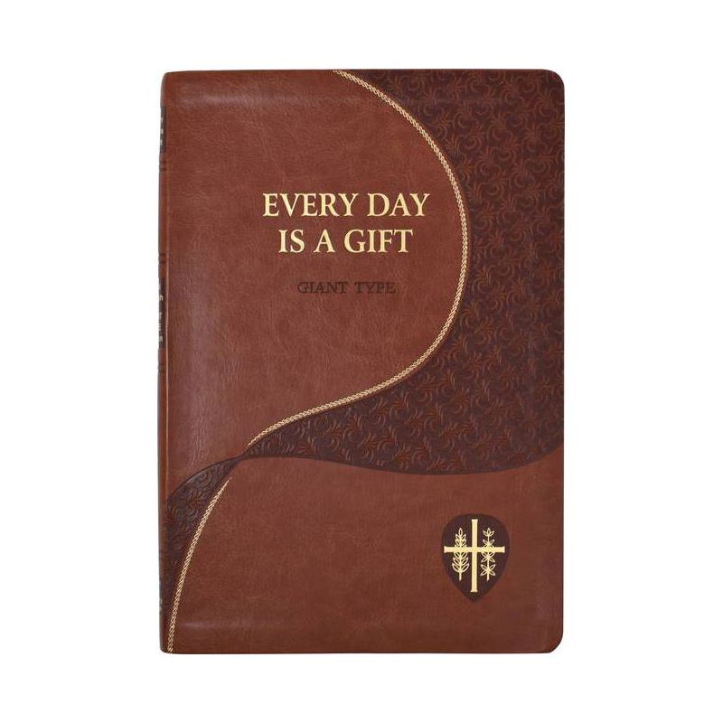 Every Day Is a Gift - Large Print (Leather Bound), 1 of 2