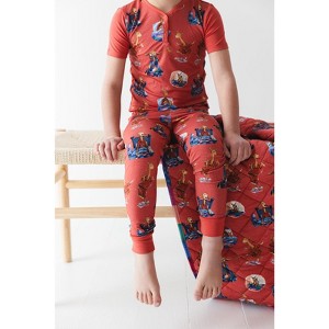 Pajama Set | Llama Llama Red Pajama | Charlie Lou Baby - 1 of 4