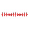 Melrose Swirl Glass Drop Ornament (Set of 12) - 3 of 3