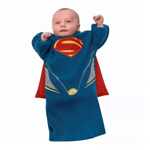 Superman Man Of Steel Bunting Costume Infant - 1 of 4