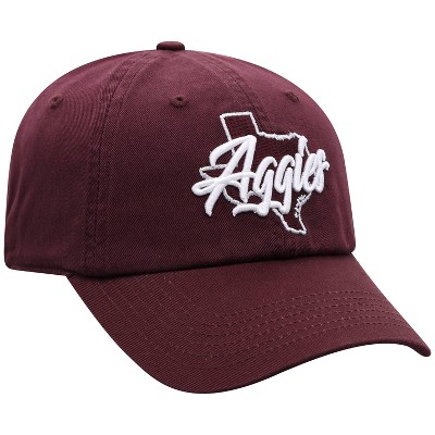  NCAA Texas A&M Aggies Women's State Washed  Cotton Hat 