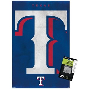 Trends International MLB Texas Rangers - Logo 25 Unframed Wall Poster Prints - 1 of 4