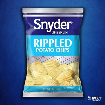 Snyder of Berlin Rippled Potato Chips - 7.75oz