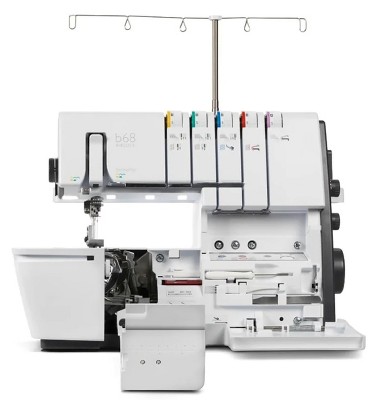 Bernette b68 Airlock White Serger with LED Lighting