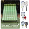 Ksports Racquet Sports Tennis Rebounder for Indoor/Outdoor Use for Tennis, Pickleball, Padel, Squash, Racquetball & Table Tennis with Carry Bag, - 4 of 4