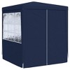 Professional Party Tent with Side Walls 8.2'x8.2' White vidaXL - 3 of 4