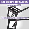Refurbished Liquid Stands Collapsible Piano Keyboard Stand - Adjustable and Portable Heavy Duty Music Stand - Fits 54-88 Key Musical Keyboard Table - 3 of 4