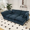 Modern Large U-Shaped Modular Sofa, Freely Combinable 6/4-Seater Sofa Couch with Double-Layer Cushion & Storage Function - ModernLuxe - 4 of 4