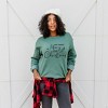Simply Sage Market Women's Graphic Sweatshirt Have Yourself A Merry Little Christmas Berries - 2 of 4