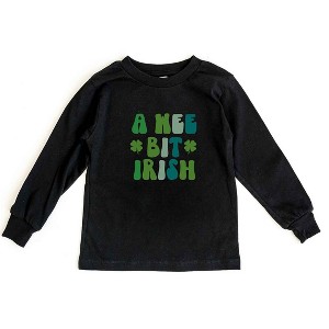 The Juniper Shop A Wee Bit Irish Toddler Long Sleeve Tee - 1 of 3