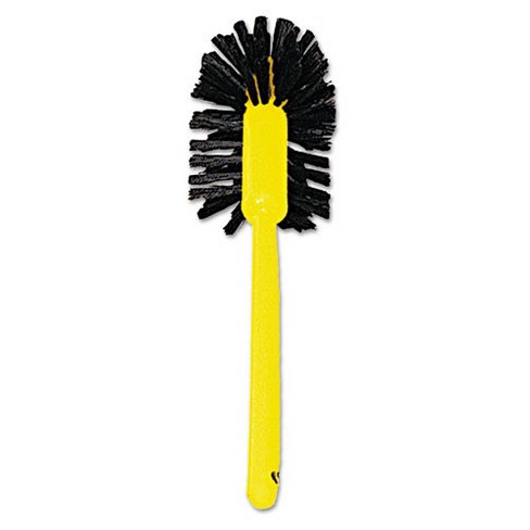 Rubbermaid Commercial Fg632000brn Commercial-grade Toilet Bowl Brush With  17 In. Long Plastic Handle - Brown : Target