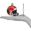 Old World Christmas Glass Blown Ornament for Christmas Tree, USC Football Helmet - 2 of 2