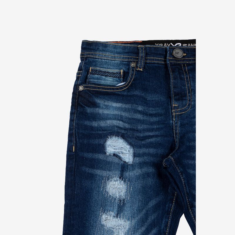 X RAY Boy's Rip and Repair Jeans, 4 of 7