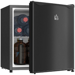 HOMCOM Mini Freezer Countertop, 1.1 Cu.Ft Compact Upright Freezer with Removable Shelves, Reversible Door for Home, Dorm, Apartment and Office - 1 of 4