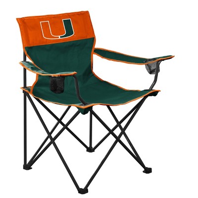NCAA Miami Hurricanes Hurricanes Big Boy Outdoor Portable Chair