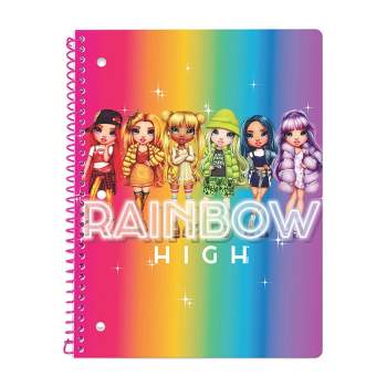 Wide Ruled 1 Subject Spiral Notebook Rainbow High 2 - Innovative Designs