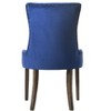 Sapphtopaz Modern Simple Wooden Dining Chairs Set of 2, Salvaged Oak Finish Kitchen Chairs with Diamond Back for Dining Room, Kitchen - 2 of 4