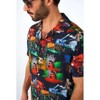OppoSuits Men's Halloween Shirt - Short Sleeve Hawaiian Shirt - 3 of 4