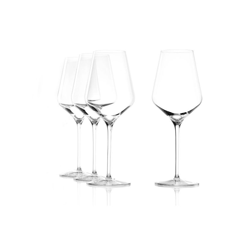 Set of 4 Quatrophil Wine Drinkware 20oz Glasses Red - Stolzle Lausitz, 4 of 7