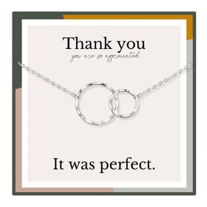 HOPE LOVE SHINE Thank You Necklace for Party Hostess –  Event Coordinator Wedding Planner Appreciation Jewelry - 1 of 4