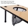 Toy Time 2-in-1 Wooden Backyard Washer Pitch and Beanbag Toss Set - 26" x 10", Red and Blue - 3 of 4