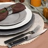 imarku Steak Knives Set of 8, Serrated Steak Knife Set with Pakkawood Ergonomic Handle, Japanese HC Steel Steak Knife, Unique Gifts for Men and Women - 3 of 4