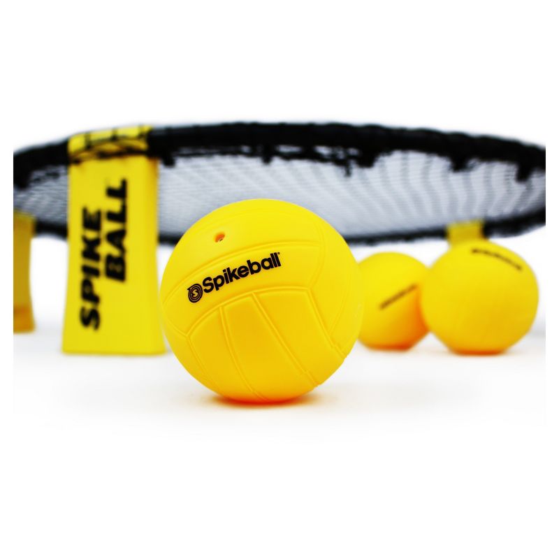Spikeball Roundnet Combo Meal Set with 3 Balls and Backpack - Yellow/Black, 5 of 8